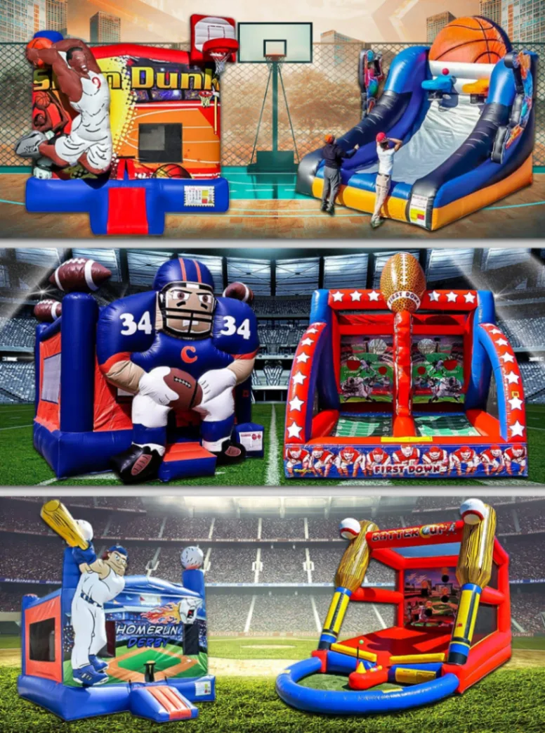 Inflatable Interactive Games rental for Lombard IL events in ZIP codes 60148 and 60137