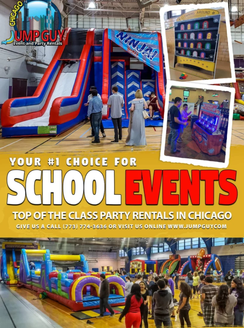 School Events rental for Lombard IL events in ZIP codes 60148 and 60137