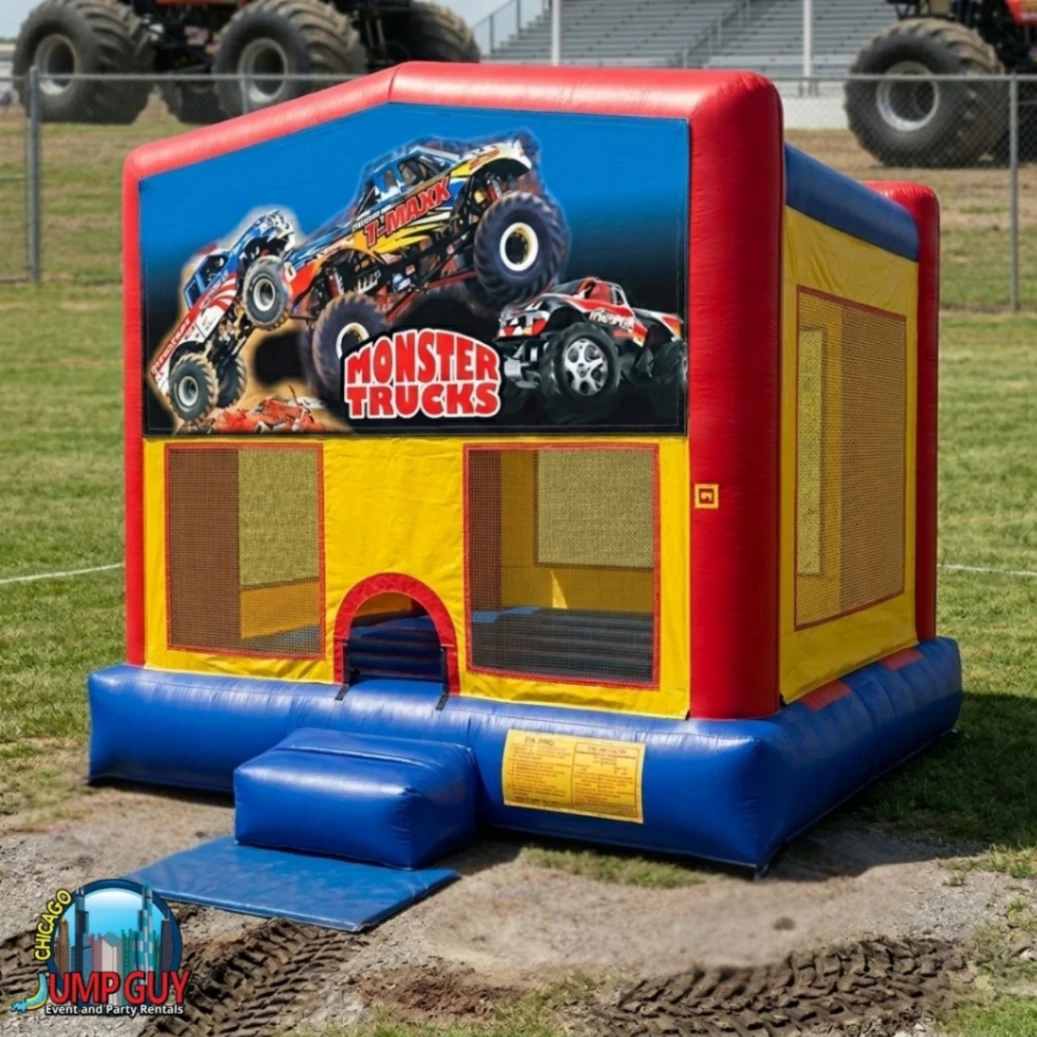 Monster Truck Bounce House rental for Lombard IL events in ZIP codes 60148 and 60137