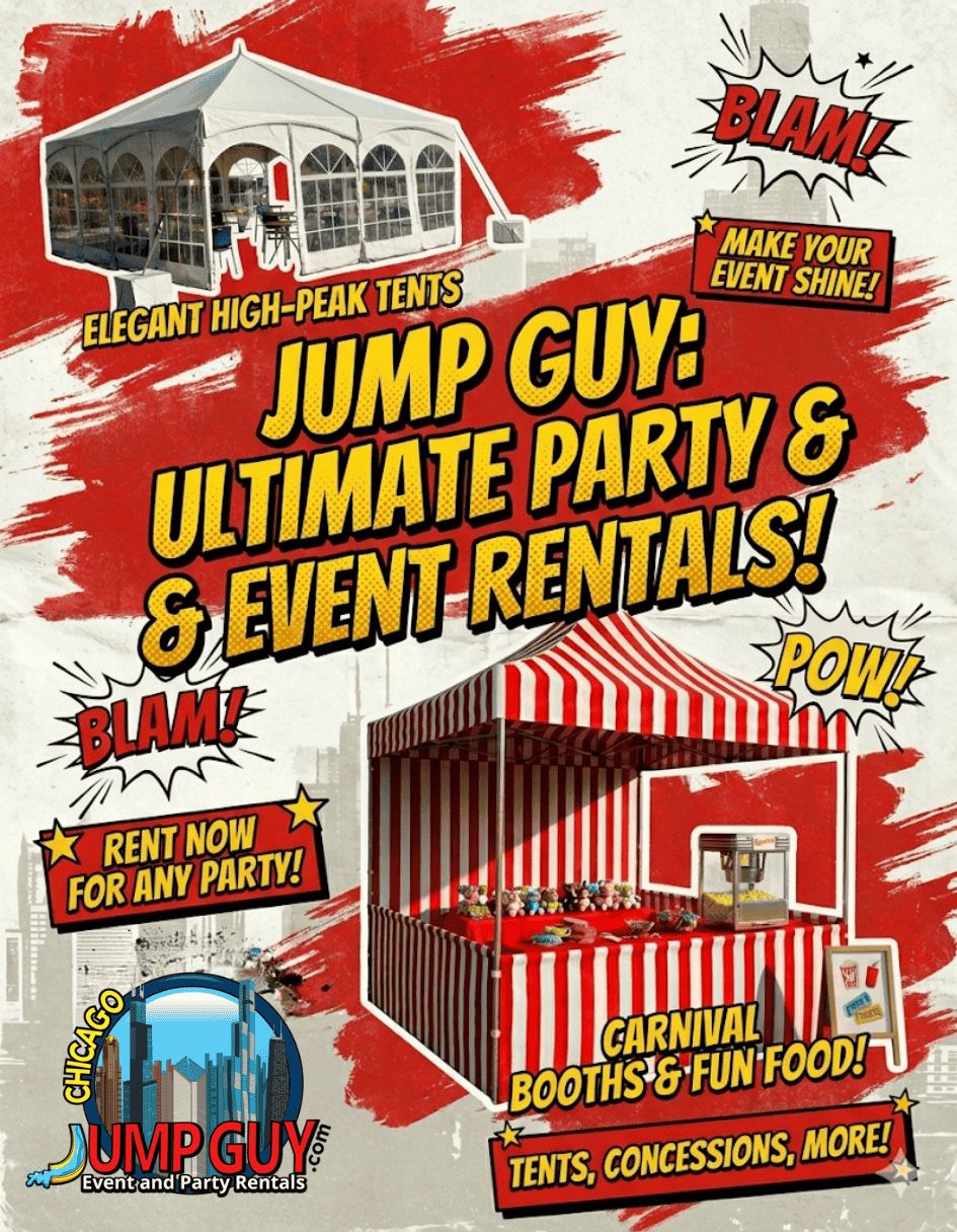 Tent rental for Lombard IL events in ZIP codes 60148 and 60137